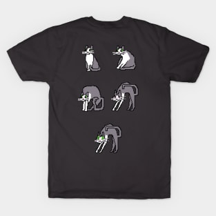 Stretching cat T-Shirt